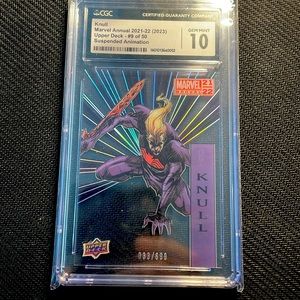 Knull Marvel Annual 2021-2022 Upper Deck Suspended Animation CGC 10 Gem Mint